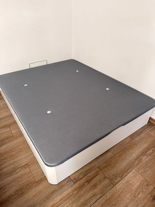 Cama Canapé Abatible Cuero Sintético