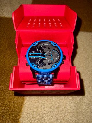 Reloj Diesel Nuevo Azul y negro