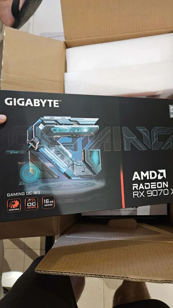 RX 9070 XT Gaming OC 16GB GDDR6 Precintada afbeelding 2
