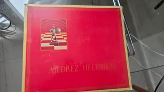 Ajedrez Figuras Metal Bronce Antiguo helenico