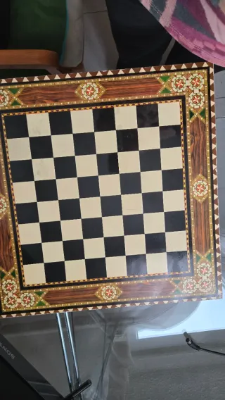 Ajedrez Figuras Metal Bronce Antiguo helenico