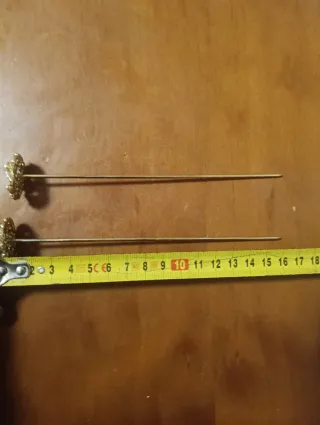 Aderezo fallera niña oro y perlas