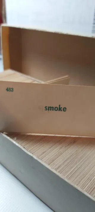 Diccionario inglés español en 1000 cartas