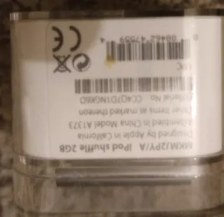 iPod Shuffle 4ta Gen 2GB Gris/Plata