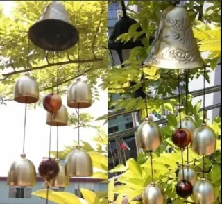 Campanas de viento decorativas