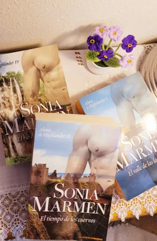 Novela romance Alma de Highlandre 1 / 2 y 4