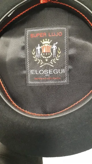 Boina Elosegui Super Lujo Negra