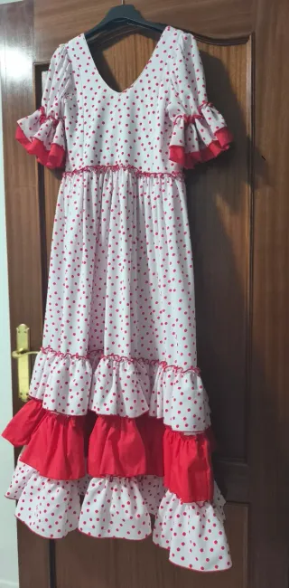 Traje Flamenca de niñ@ 12 años