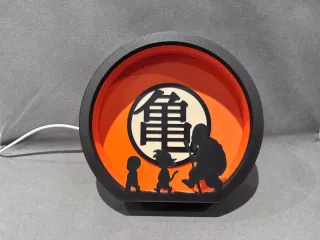 Lámpara LED temática Anime