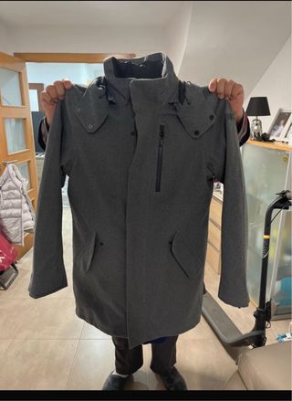 Chaqueta Helly Hansen Gris Helsinki 3 en 1 Coat