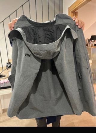 Chaqueta Helly Hansen Gris Helsinki 3 en 1 Coat
