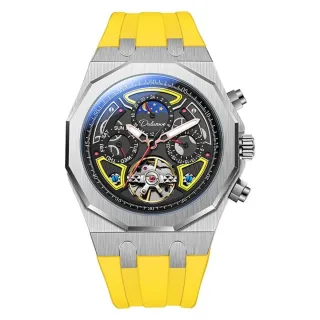 Reloj AODCASDIY Negro y Amarillo