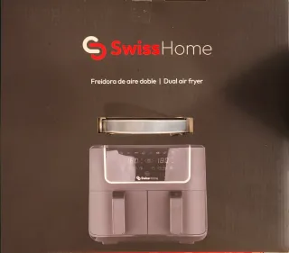 Freidora de aire doble Swiss Home (Dual air fryer)