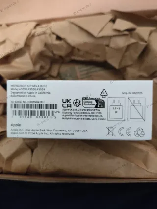 Apple AirPods 4 Cancelación Ruido