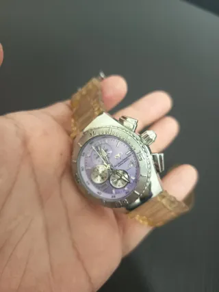Reloj Technomarine Cruise Morado y Plateado