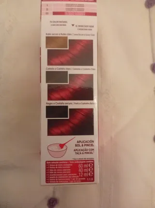 Tinte Garnier Color Sensation Rojo 6.60