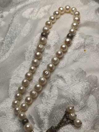 Collar de perlas de agua dulce