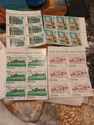 Sellos Monasterios 1975 - Primer Día