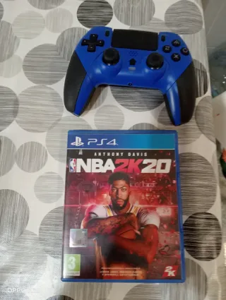 Mando PS4 y Juego NBA 2K20