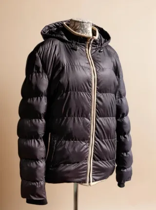 Chaqueta C.D.K. Negra con Capucha Talla L-XL