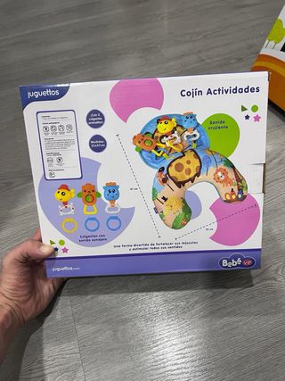 Cojín de Actividades Juguettos para Bebé