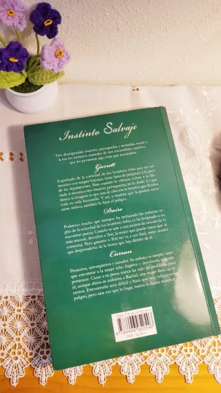 Libro romance paranormal Instinto Salvaje