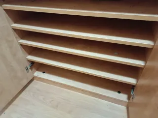 Zapatero grande de madera