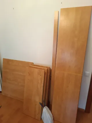 Zapatero grande de madera