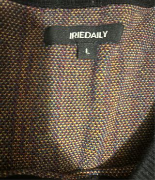 IRIEDAILY Jersey Estilo Vintage Multicolor