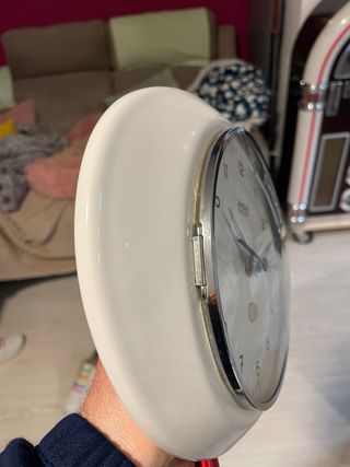 OROLOGIO CERAMICA HETTICH PARETE VINTAGE DESIGN