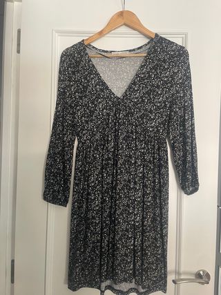 Vestido estampado floral talla S