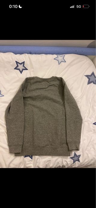 Sudadera Gris Vans Logo