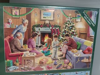 (37) 4X1000 Piezas FAMILY TIME AT CHRISTMAS