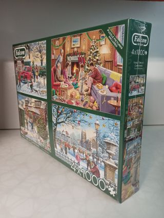 (37) 4X1000 Piezas FAMILY TIME AT CHRISTMAS