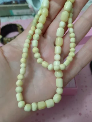 Antica collana perle preziose