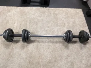 2 Mancuernas, 20kg Totales.