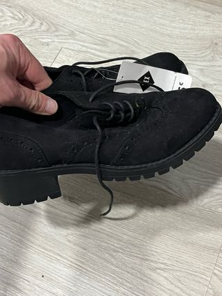 3 pares de Zapatos Oxford Negros y verdes