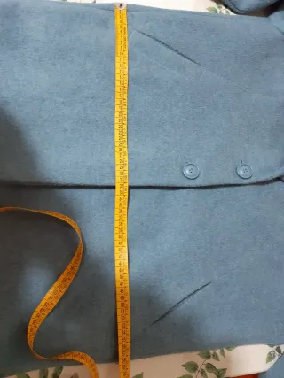 Cappottino Oltre lana azzurro tg 50