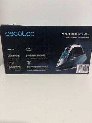 Cecotec Plancha Vapor Fast-Furious 5010 Vital
