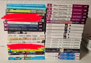 Lote o pack manga de BL