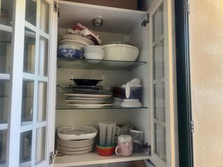 Muebles de cocina madera y cristal