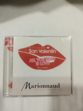 CD San Valentín Marionnaud All You Need Is Love