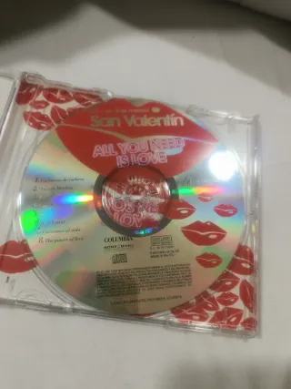 CD San Valentín Marionnaud All You Need Is Love