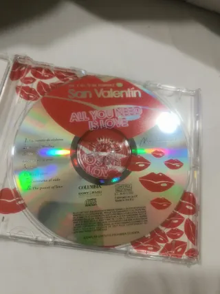 CD San Valentín Marionnaud All You Need Is Love
