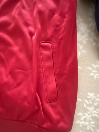 Chaqueta niño 12 años roja y azul