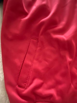 Chaqueta niño 12 años roja y azul