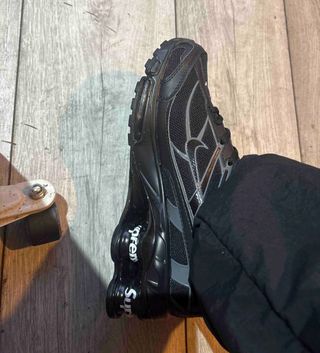 Zapatillas Nike Shox R4 Negras Plata