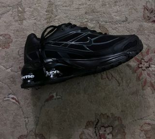 Zapatillas Nike Shox R4 Negras Plata