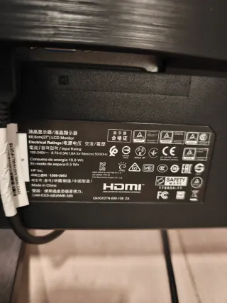 Monitor HP hdmi