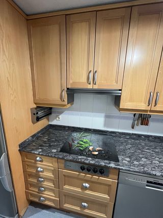 Cocina de madera de Haya